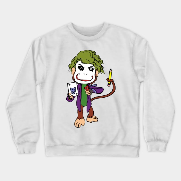 Why So Curious? Crewneck Sweatshirt by joshthecartoonguy